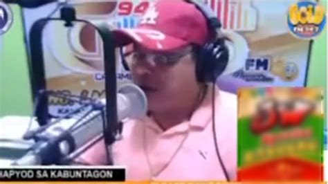 Radio announcer sa Misamis Occidental patay.